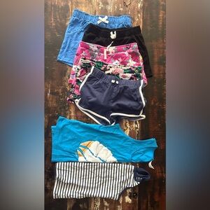 Kid girls summer tank and shorts bundle Size 7